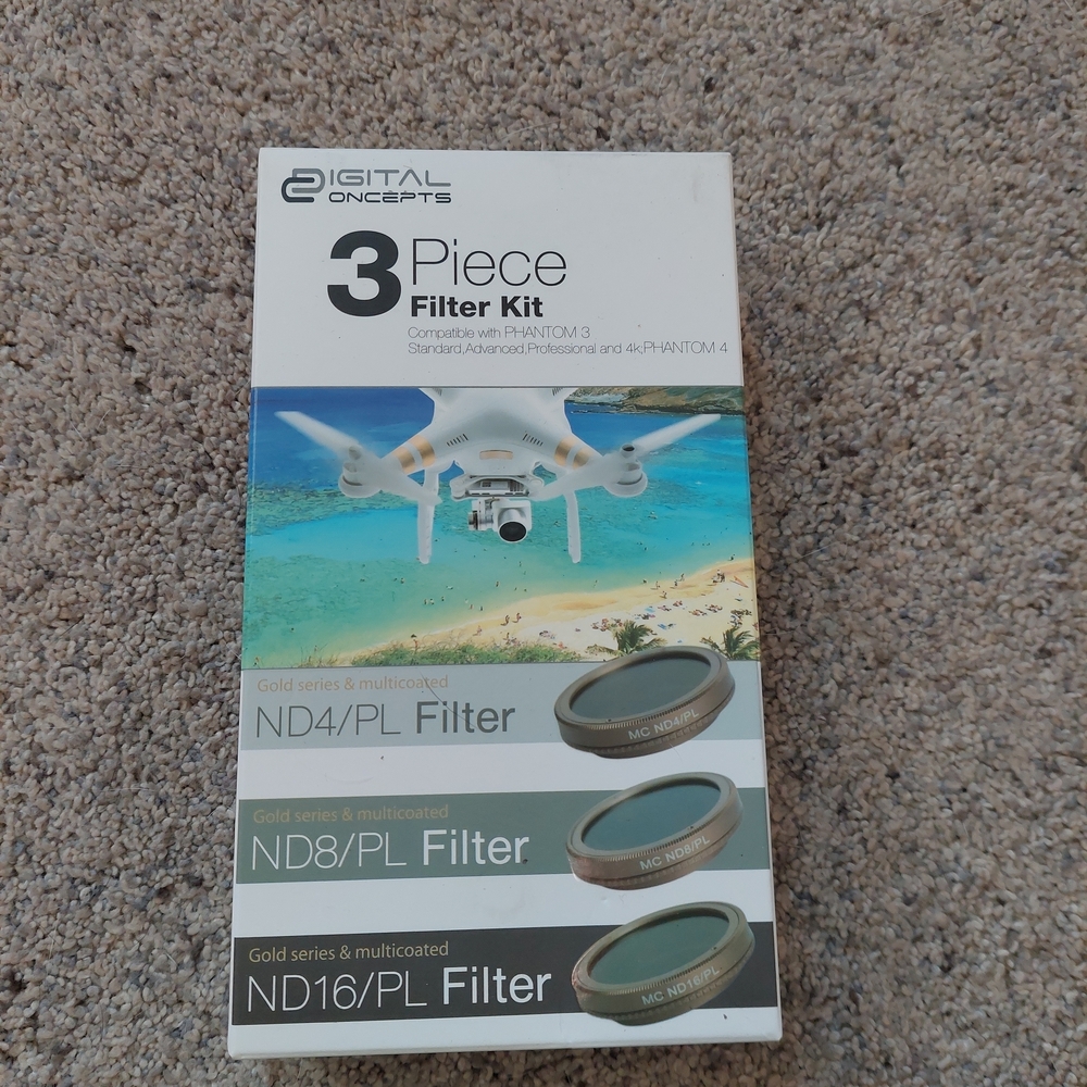 Digital Concepts 3 Piece Filter Kit for Drones